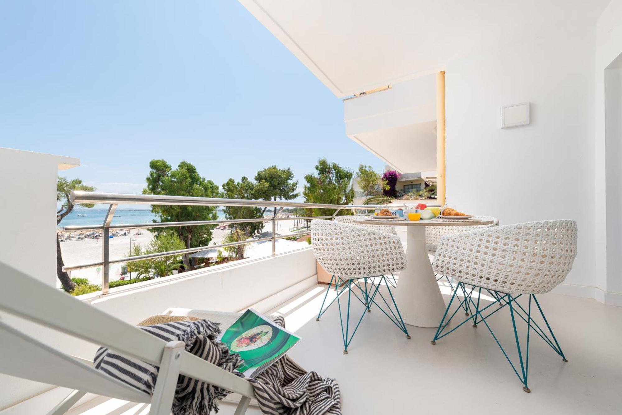 Apartment Blue View Порто де Алькудиа Экстерьер фото
