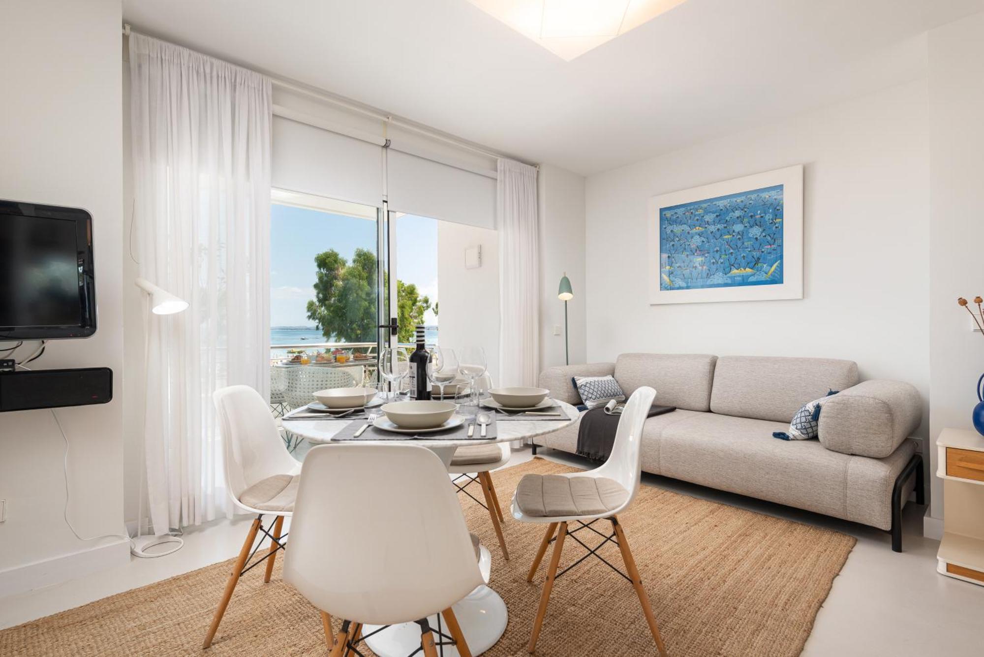 Apartment Blue View Порто де Алькудиа Экстерьер фото